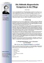 Die fehlende diagnostischeKompetenz in der Pflege