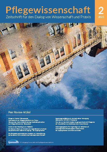 Pflegewissenschaft Heft 2-2025