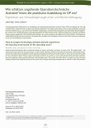 Wie schätzen angehende Operationstechnische Assistentinnen die praktische Ausbildung im OP ein?