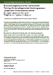 Evaluationsergebnisse eines webbasierten Trainings für den pflegerischen Handlungsprozess „Aseptischer Wundverbandswechsel“