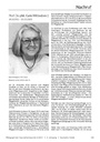 Nachruf: Prof. Dr. phil. Karin Wittneben †