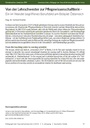 Von der Lehrschwester zur Pflegewissenschaftlerin - Ein im Wandel begriffenes Berufsbild am Beispiel Österreich
