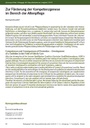 Zur Förderung der Kompetenzgenese im Bereich der Altenpflege