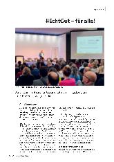 #EchtGut - für alle! Bericht zum Paritätischen Gesundheitsund Pflegekongress am 8. November 2023 in Berlin