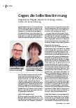 Gegen die Selbstbestimmung