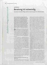 Beratung ist notwendig