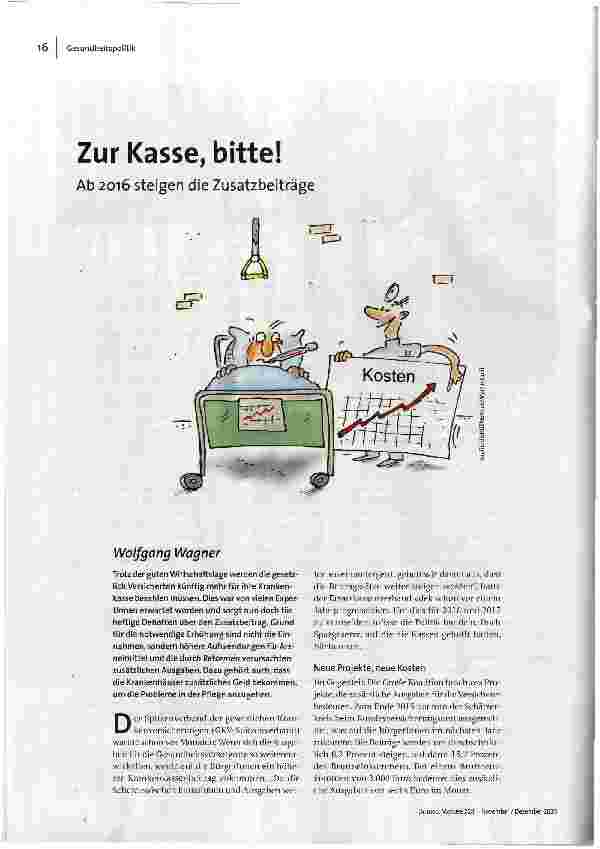 Zur Kasse, bitte!