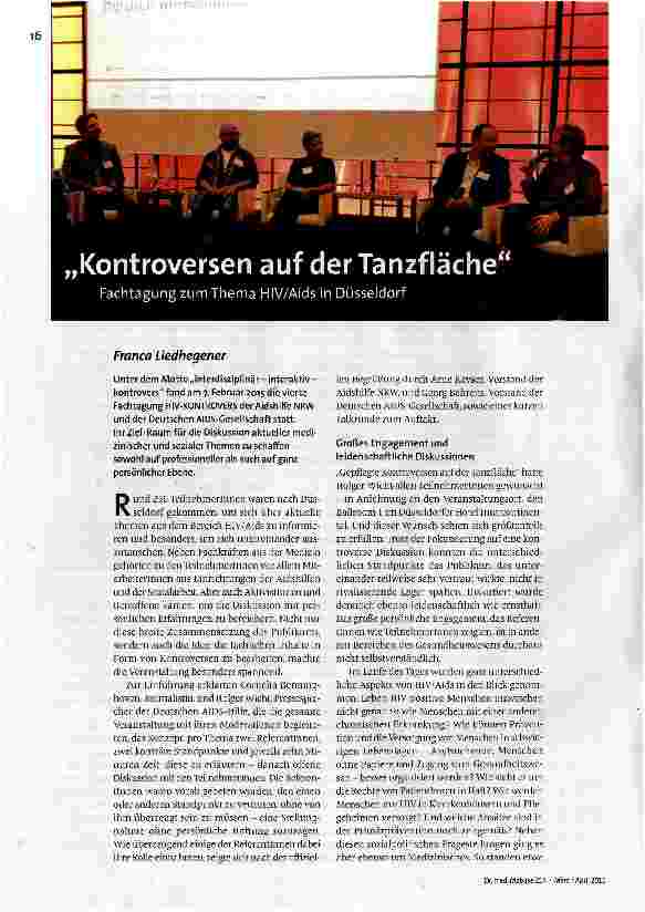 Kontroversen auf der Tanzfläche