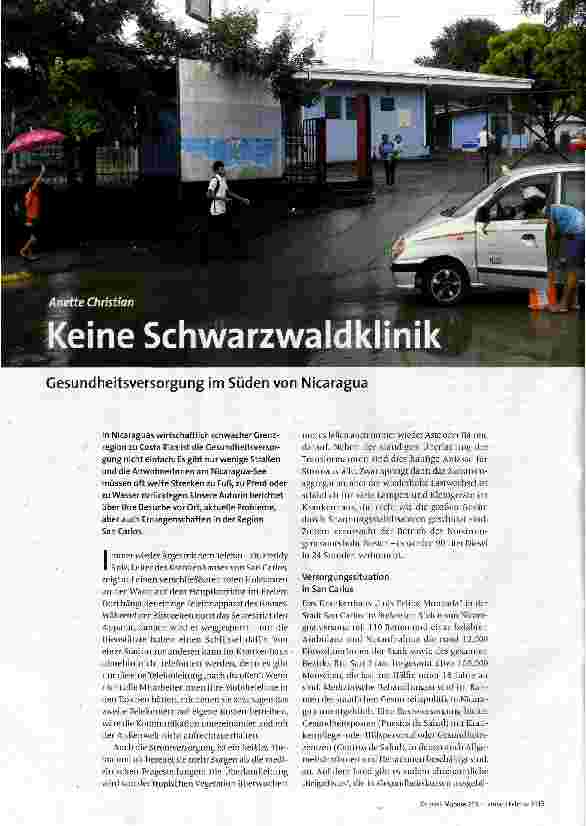 Keine Schwarzwaldklinik