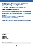 Der Arbeitsalltag von Pflegekräften in der stationären Altenpflege unter der Lupe: Anforderungsvielfalt, aber auch Ressourcenreichtum