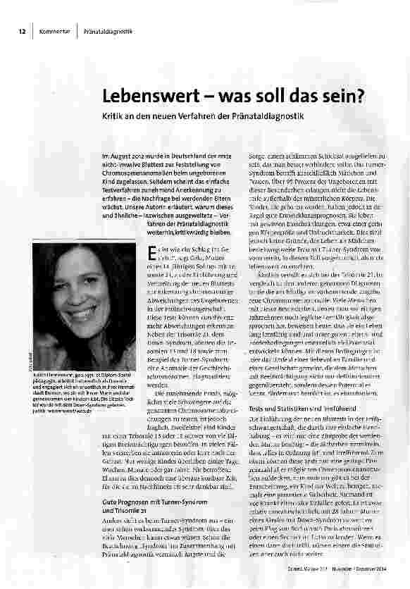 Lebenswert - was soll das sein?