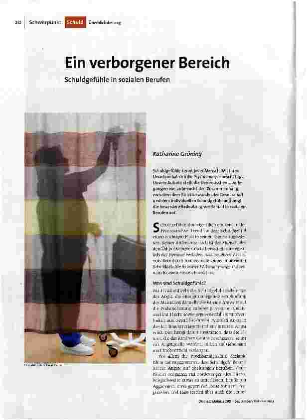 Ein verborgener Bereich