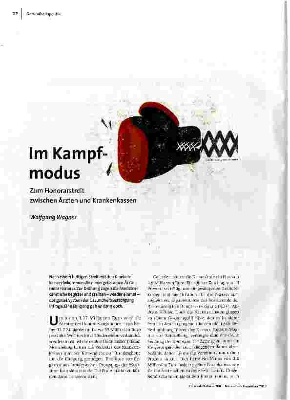 Im Kampfmodus