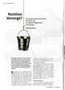 Nutzlose Vorsorge?