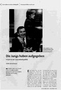 Die Jungs haben aufgegebenFrauen in der Gesundheitspolitik