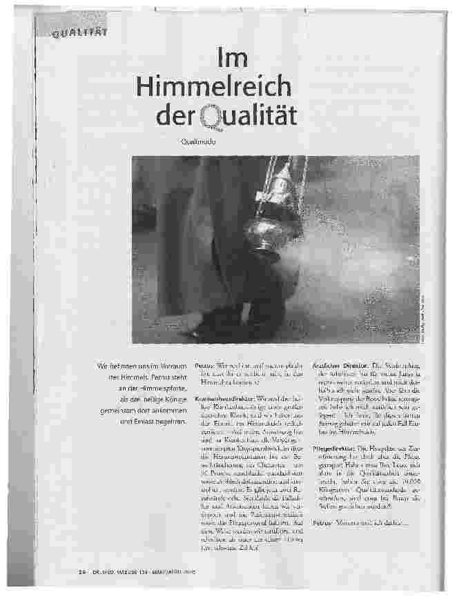 Im Himmelreich der Qualität