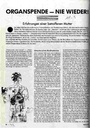 Organspende - nie wieder Erfahrungen einer betroffenen Mutter