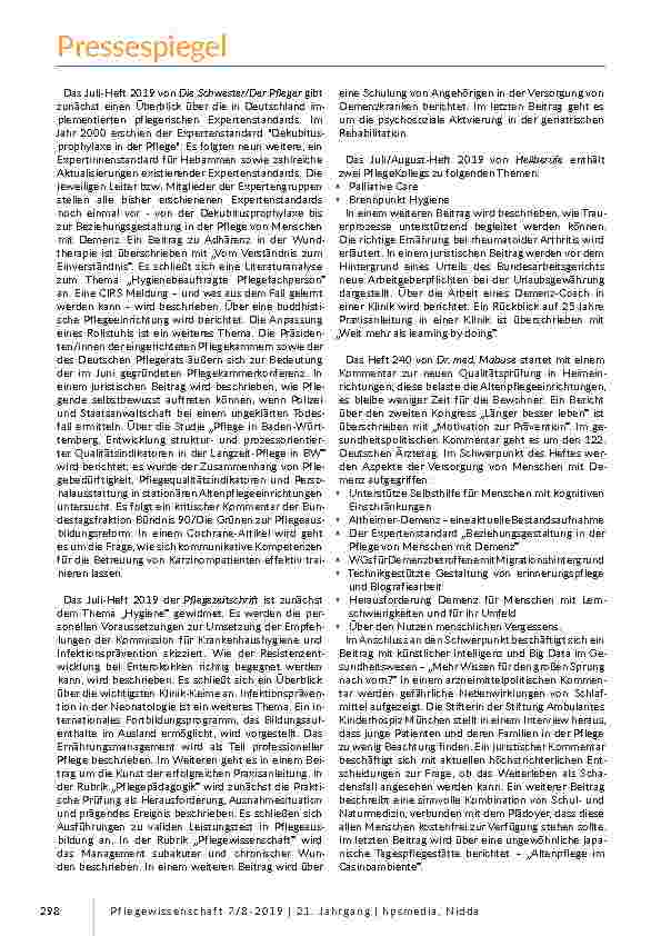 Pressespiegel